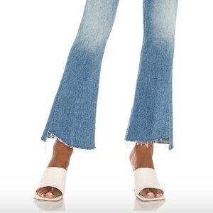 MOTHER The Runaway Step Fray Jeans Size 30